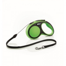 Flexi új Comfort S Zsinór 5m, 12kg-ig Zöld nyakörv, póráz, hám kutyáknak