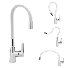 Flexibilis mosogatócsaptelep — fehér TO-75706 csaptelep