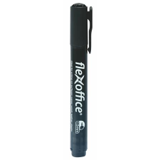 FLEXOFFICE Alkoholos marker, 1,5 mm, kúpos, flexoffice &quot;pm03&quot;, fekete fo-pm03black filctoll, marker
