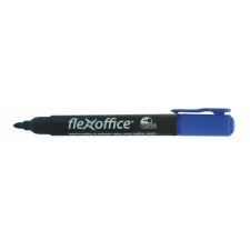 FLEXOFFICE Alkohos marker, 1,5 mm, kúpos, &quot;PM03&quot;, kék filctoll, marker