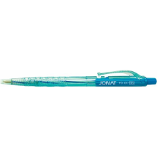  FLEXOFFICE Golyóstoll, 0,25 mm, nyomógombos, FLEXOFFICE &quot;Jonat&quot;, kék toll