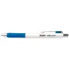 FLEXOFFICE golyóstoll, 0,4 mm, nyomógombos, "senior", kék FO-026BLUE