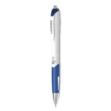 FLEXOFFICE Golyóstoll, 0,5 mm, nyomógombos, FLEXOFFICE &quot;Ledger&quot;, kék toll