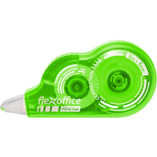 FLEXOFFICE Hibajavító roller, 5 mm x 8 m, FLEXOFFICE "FO-CT02", vegyes színek hibajavító