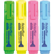 FLEXOFFICE HL05 4mm Szövegkiemelő - 4 különböző szín (4 db/cs) (OW-8903) filctoll, marker