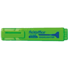 FLEXOFFICE Szövegkiemelő, 1-4 mm, FLEXOFFICE "HL05", zöld filctoll, marker