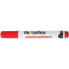  FLEXOFFICE Táblamarker, 2,5 mm, kúpos, FLEXOFFICE "WB03", piros