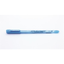  FLEXOFFICE Zseléstoll, 0,25 mm, kupakos, törölhető, FLEXOFFICE &quot;FlexCorrect&quot;, kék toll