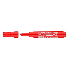  Flipchart marker ICO Artip 12 XXL vágott piros 1-4mm filctoll, marker