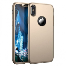 Flippy Apple iPhone 8 teljes borító 360 arany + ajándékfilm tok és táska