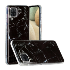 Flippy Apple iPhone SE 2020 Soft IMD TPU fekete márvány tok tartó tok és táska