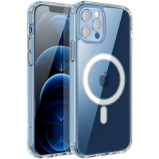 Flippy Hátlap tok, szilikon, MagSafe kompatibilis, iPhone 14 Pro telefonhoz, átlátszó tok és táska