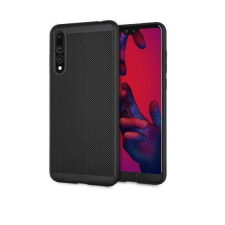 Flippy Huawei P20 Lite Ultra vékony tok fekete szellőzővel tok és táska