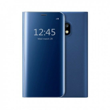 Flippy Huawei P30 Lite tok, Flip Cover tükör, kék tok és táska