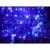 Flippy Karácsonyi fényfüzér, Függöny típus, IP44, 16 m x 1 m, 960 LED, Kék, vakuval, Transzformátor, Összeköthető, 5 m-es hosszabbítóval, Átlátszó vezeték, Beltéri/Kültéri, Flippy