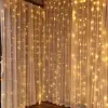 Flippy Karácsonyi fényfüzér, Függöny típus, IP44, 17 m x 1 m, 1020 LED, Meleg fehér, vakuval, Transzformátor távirányítóval, Összeköthető, 5 m-es hosszabbítóval, Átlátszó vezeték, Beltéri/Kültéri, F