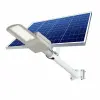  Flippy napelemes utcai vagy kerti lámpa, IP65, fényérzékelő, 100 SMD LED, 3150 lm, 500 W autonómia 12-16 óra, távirányító, rögzítéssel rögzíthető, utcára vagy kertre, matt, matt