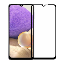 Flippy Samsung Galaxy A32 5G edzett edzett üveg kijelzővédő Átlátszó/Fekete mobiltelefon kellék