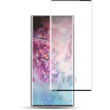 Flippy Samsung Galaxy Note 10 ívelt üvegfólia, teljes arc, fekete mobiltelefon kellék