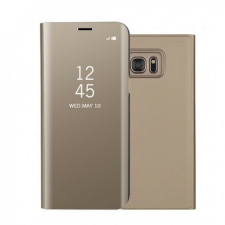 Flippy Samsung Galaxy S7 Edge Flip Cover arany tükörborító tok és táska