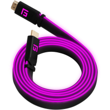 FloatingGrip Floating Grip HDMI Kabel High Speed 8K/60Hz LED 1.5m pink (FG-HDMILED-150-PINK) kábel és adapter