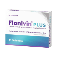 Flonivin Plus cinket és élőflórát tartalmazó étrend-kiegészítő kapszula gyógyhatású készítmény