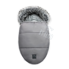 Flooforbaby Szőrmés bundazsák-Grey babakabát, overál, bundazsák
