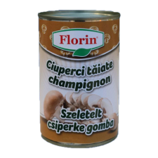  Florin Szeletelt csiperkegomba dobozos 314ml/156g konzerv