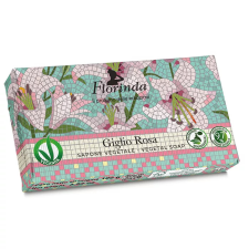 Florinda növényi szappan - Mozaik - Rózsaszín liliom 100g szappan