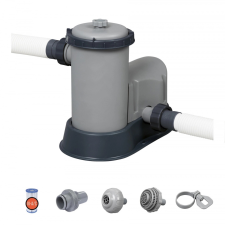  Flowclear™ Bestway medence szűrőszivattyú 5678l/h cserélhető szűrővel medence kiegészítő