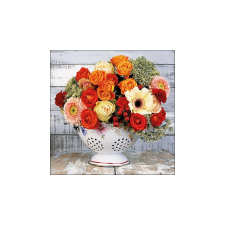  Flowers in strainer papírszalvéta 33x33cm, 20db-os papírárú, csomagoló és tárolóeszköz