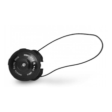 FLR A-A42 Reel Knob gyorsfűző, tekerővel, 40 cm, fekete, párban kerékpáros cipő