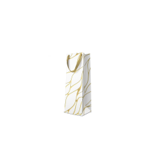 Fluid Waves papír ajándéktáska premium italos 12x37x10cm ajándéktasak