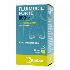 FLUIMUCIL Forte 600 mg pezsgőtabletta 10 db gyógyhatású készítmény