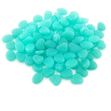 Fluoreszkáló díszkavicsok - (kék) akvárium dekoráció