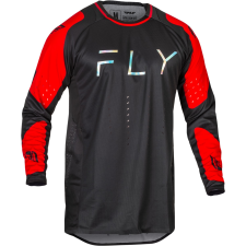 FLY RACING Evolution DST 2024 motocros mez fekete-piros motocross mez