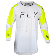 Fly RACING Evolution DST Mez - Fehér/Magas Láthatóság motocross mez