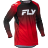 FLY RACING Evolution DST mez - Piros/Fekete/Fehér FLY RACING Bicikli Kerékpáros ruházat Kerékpáros mezek
