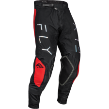Fly RACING Evolution DST nadrág - fekete/piros motoros nadrág