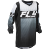 FLY RACING F-16 Ifjúsági mez - Fekete/Fehér FLY RACING Sisakok és ruházat Motocross ruházat Motocross mezek