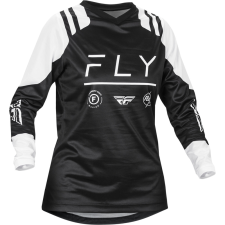 Fly RACING F-16 Női Mez - Fekete/Fehér motocross mez