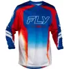 FLY RACING F-16 Raze mez – piros/fehér/kék FLY RACING Sisakok és ruházat Motocross ruházat Motocross mezek