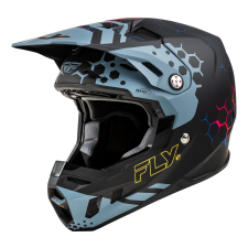 FLY RACING Formula CC Tektonic motokrossz sisak fekete-szürke bukósisak