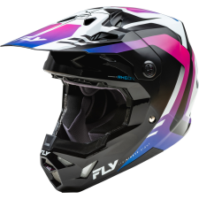 Fly RACING Formula CP Kripton Sisak - Fehér/Fekete/Lila bukósisak