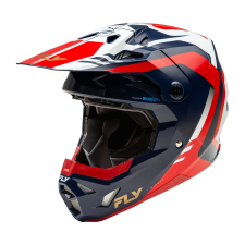 FLY RACING Formula CP motocross sisak piros-fehér-kék bukósisak