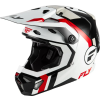 FLY RACING Formula CP Seal bukósisak - Fehér/Fekete/Piros FLY RACING Sisakok és ruházat Sisakok és tartozékok Offroad sisakok