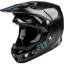  FLY RACING Formula Smart Carbon Egyszínű Sisak - Fekete bukósisak