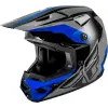 FLY RACING Kinetic Crest Bukósisak - Szürke/Fekete/Kék FLY RACING Sisakok és ruházat Sisakok és tartozékok Offroad sisakok