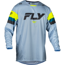 Fly RACING Kinetic Prix Ifjúsági Mez - Jég Szürke/Szén/Feltűnő Sárga motocross mez