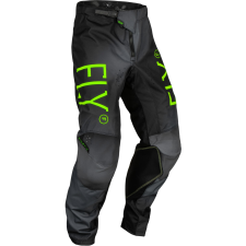 FLY RACING Kinetic Prodigy 2024 gyerek motocross nadrág fekete-fluo zöld-kék motoros nadrág